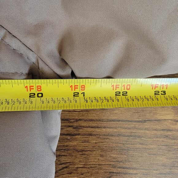 Noize Mid Length Parka Winter Jacket Addie Sz M Khaki Neutral Minimalist Warm - Picture 10 of 15